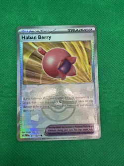 Haban Berry (Poke Ball Pattern) 111/131 Prismatic Evolutions Pokemon Card NM - Image 1
