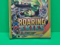 2016 Pokemon XY Roaring Skies 3 Card Mini Booster Pack Mega Rayquaza Art Sealed - Image 4