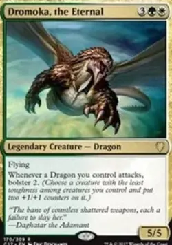 mtg magic Dromoka, the Eternal FRENCH vf fr dromoka l'eternelle commander 2017 - Image 1