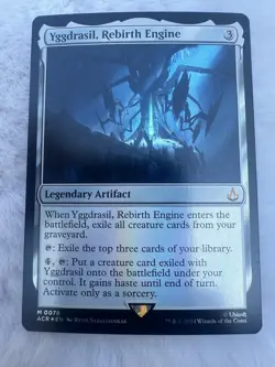 MTG - Yggdrasil, Rebirth Engine - Foil Assassin's Creed ACR 0078 Mythic - Image 1