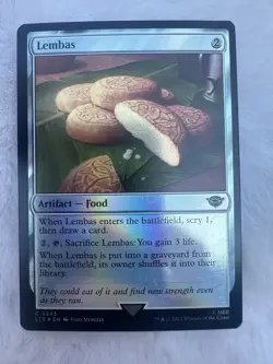 MTG Lord of the Rings Lembas Foil 0243 - Image 1