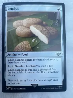 Lembas 0243 Common Non Foil Lord of the Rings MTG Near Mint - Image 1