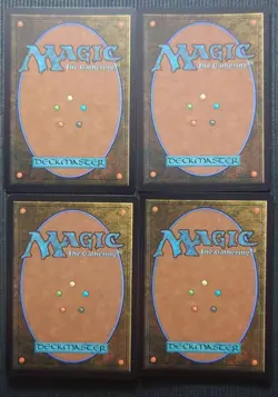 Mtg Rare 4-Piece Set Of Foil Stamping Promo Tranquil Conqueror Tdm - Image 3