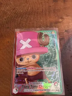 One Piece Tony Tony Chopper OP08-001 Two Legends Bandai 5000 Leader Regular Card - Image 2