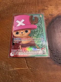 One Piece Tony Tony Chopper OP08-001 Two Legends Bandai 5000 Leader Regular Card - Image 3