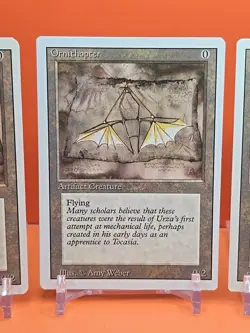 🟤🟤🟤 (4) 1994 Magic The Gathering ORNITHOPTER REVISED 3RD EDITION PLAYED 🟤🟤1 - Image 3