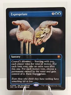 Expropriate (Borderless) Special Guests Regular MTG Magic The Gathering NM - Image 1