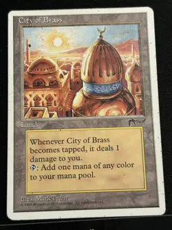 City of Brass MTG Chronicles Regular MP - Image 3