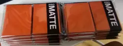 1000 Ultra Pro Eclipse Orange Pro Matte Deck Protector Sleeves Brand New - Image 3
