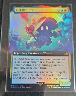Wizards of the Coast Vivi Ornitier Legendary Creature Blue Red 0514 Foil - Image 1