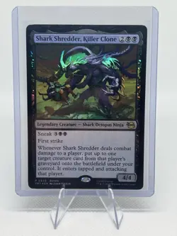 MTG: Teenage Mutant Ninja Turtles ~ Shark Shredder, Killer Clone #320 (Foil) - Image 1
