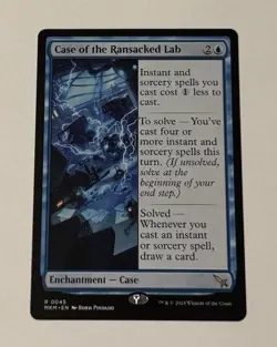 MTG Case of the Ransacked Lab - Murders at Karlov Manor LP - Image 1
