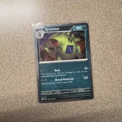 Tyranitar 135/193 Rare Paldea Evolved Cosmos Holo Promo Pokemon Card NM/M - Image 1