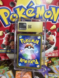 CGC 10 💎 Pristine Paldean Wooper 085/073 AR Art Rare Triplet Beat sv1a Pokemon - Image 2