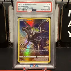 PSA 10 Zekrom TG05/TG30 Trainer Gallery Full Art Pokemon Brilliant Stars - Image 1