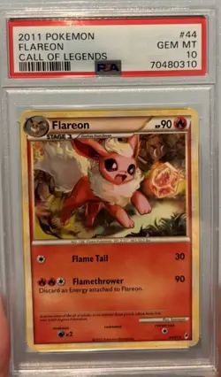 Pokemon PSA 10 Flareon Call Of Legends Mid Era 2011 (POP 16) - Image 1