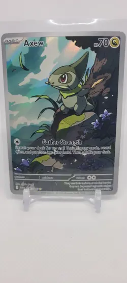 Axew #145/086 IR SV: Black Bolt Pokemon TCG [NM] - Image 1