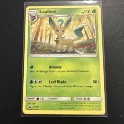 Pokemon Card Sun & Moon Promo Leafeon SM237 - Image 1