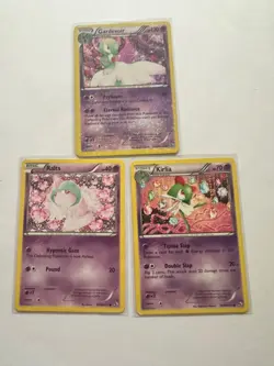 Ralts - Kirlia - Gardevoir Evolution cards holo pokemon LP-MP 2013 set - Image 2