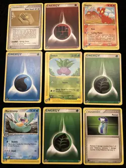 Lot 9: Pokemon E-Reader Vintage - 9x Card Lot - 2003 Rare Vintage Bundle - Image 1