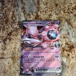 The Pokemon Company Team Rocket's Mewtwo EX Holo Double Rare Sv10 081/182 - Image 1