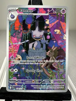 Pokemon TCG Banette 234/217 Illustration Rare ME: Ascended Heroes NM Holo - Image 1