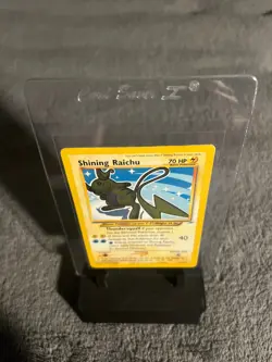 Pokemon TCG Shining Raichu 111/105 *SECRET RARE* Neo Destiny 111/105 (HP) - Image 3