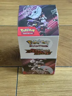 Pokemon TCG Destined Rivals Half Booster Box 18 Packs Factory Sealed - Image 3