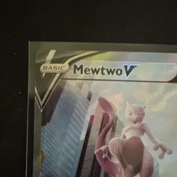 Pokemon Mewtwo V Pokemon GO Ultra Rare 030/078 220 HP Holo English Card - Image 2