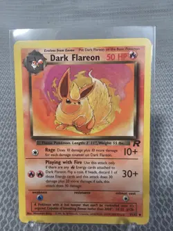Pokemon Dark Flareon Uncommon 35/82 - Image 1