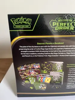 Pokemon TCG Perfect Order - Pokemon Center Elite Trainer Box ETB New & Sealed - Image 4