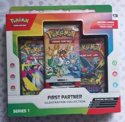 Pokemon TCG First Partner Illustration Collection Series 1 New Sealed - Image 1