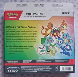 Pokemon TCG First Partner Illustration Collection Series 1 New Sealed - Image 2