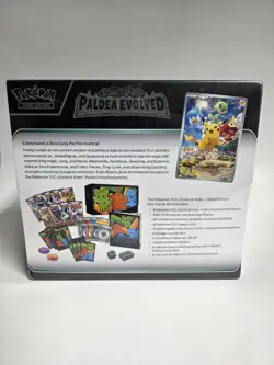 Pokemon Paldea Evolved Elite Trainer Box ETB SEALED 2023 Pikachu Promo Sprigatit 820650853661 - Image 2