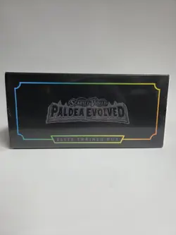 Pokemon Paldea Evolved Elite Trainer Box ETB SEALED 2023 Pikachu Promo Sprigatit 820650853661 - Image 3