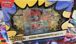 Pokemon Ascended Heroes Mega Feraligatr Ex Box Brand New Factory Sealed - Image 1