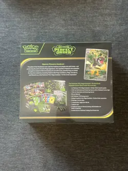 Pokemon Perfect Order Pokemon Center ETB - Brand New (Corner Damage) - Image 2
