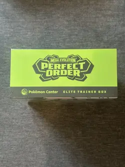 Pokemon Perfect Order Pokemon Center ETB - Brand New (Corner Damage) - Image 3