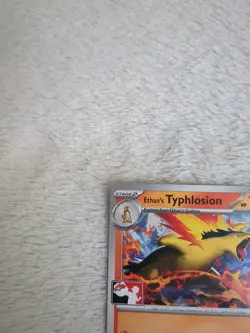 Pokemon TCG Ethans Typhlosian 034/182 Non Holo Pokemon Play Prize Pack Series - Image 2
