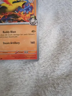 Pokemon TCG Ethans Typhlosian 034/182 Non Holo Pokemon Play Prize Pack Series - Image 5