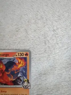 Pokemon Destined Rivals 036/182 Ethans Magcargo Non Holo Play Stamp - Image 3