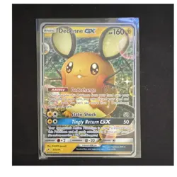 Pokemon Dedenne GX World Championships 2019 Ultra Rare 57/214 160 HP Holo EN - Image 1