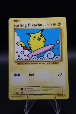 Surfing Pikachu 111/108 XY Evolutions EVO Secret Rare LP+/NM- Pokemon - Image 2