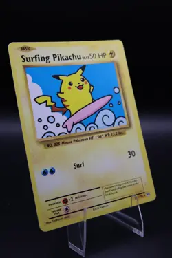 Surfing Pikachu 111/108 XY Evolutions EVO Secret Rare LP+/NM- Pokemon - Image 3