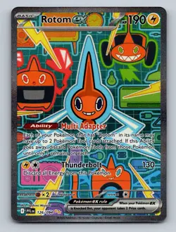 Pokemon TCG Rotom ex Holo Special Illustration Rare ME02: Phantasmal Flames 126/ - Image 1