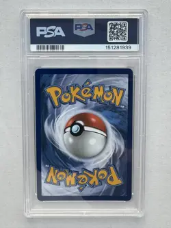 2025 POKEMON DESTINED RIVALS 208/182 TEAM ROCKET'S MOLTRES EX UPC STAMPED PSA 10 - Image 2