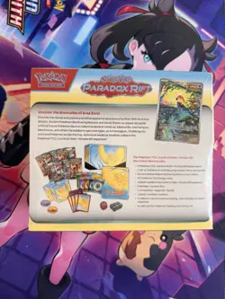 Pokemon ETB - SV04 Paradox Rift (Roaring Moon) Elite Trainer Box - Sealed - Image 2