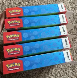 Five Pokemon First Partner Illustration Collection Series 1- New/Sealed - Image 2