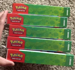 Five Pokemon First Partner Illustration Collection Series 1- New/Sealed - Image 3