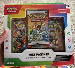 Five Pokemon First Partner Illustration Collection Series 1- New/Sealed - Image 4